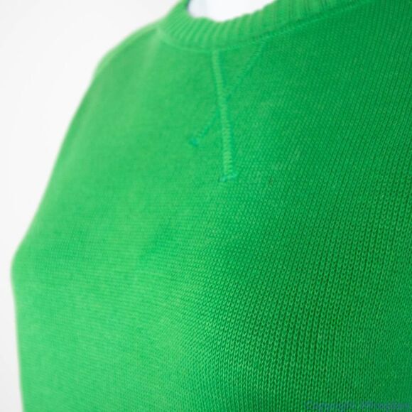 Albam Made in England 100% cotton green‎ sweater, size 1 - Picture 13 of 16
